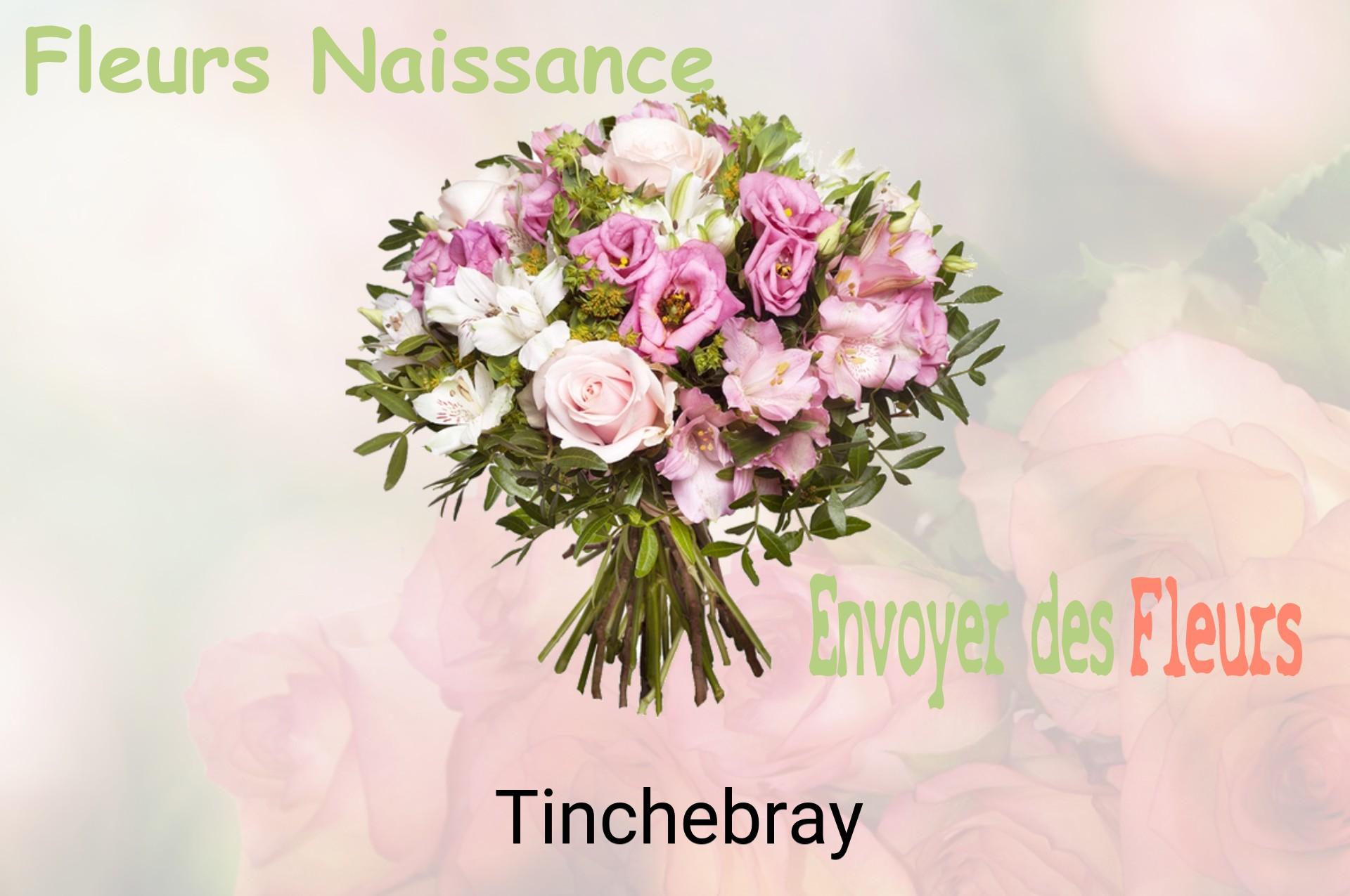 Bouquet de fleurs de naissance livré à Tinchebray